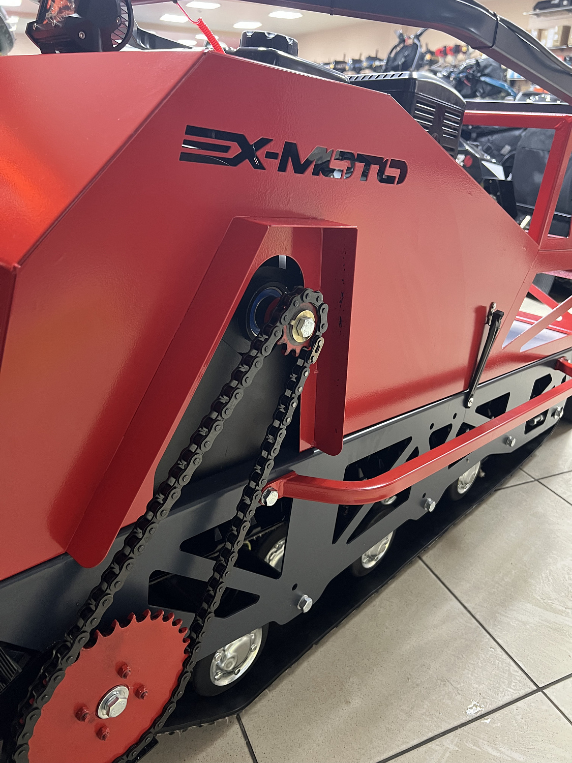 Мотобуксировщик EX-MOTO SNOWDOG S500 15л.с в Москве