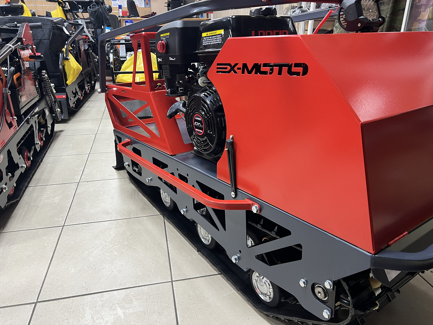 Мотобуксировщик EX-MOTO SNOWDOG S500 15л.с в Москве