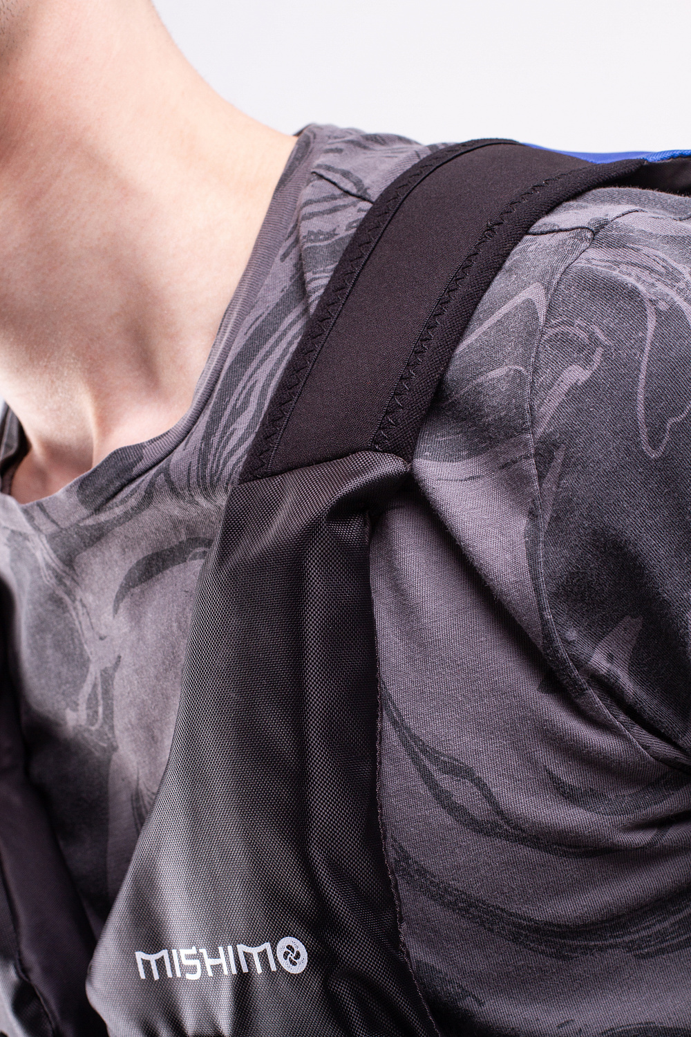 Жилет спасательный MISHIMO PRO Премиум качества Черно-синий в Москве