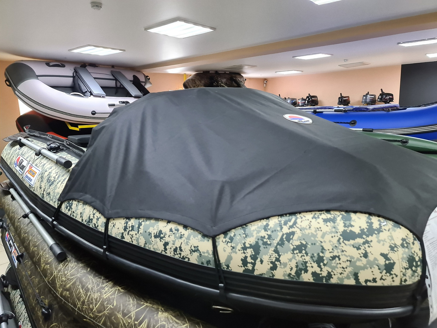 КОМПЛЕКТ НОСОВОГО ТЕНТА К ЛОДКЕ SMARINE SDP MAX 360 ЧЕРНЫЙ в Москве