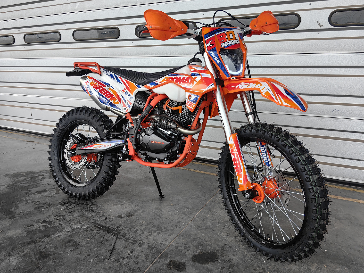 Кроссовый мотоцикл PROMAX INFERNO 380 (4 valves, 6 gears) в Москве Кроссовый мотоцикл PROMAX INFERNO 380 (4 valves, 6 gears) в Москве