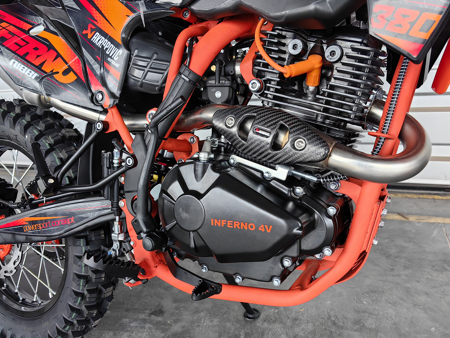 Кроссовый мотоцикл PROMAX INFERNO 380 (4 valves, 6 gears) в Москве Кроссовый мотоцикл PROMAX INFERNO 380 (4 valves, 6 gears) в Москве