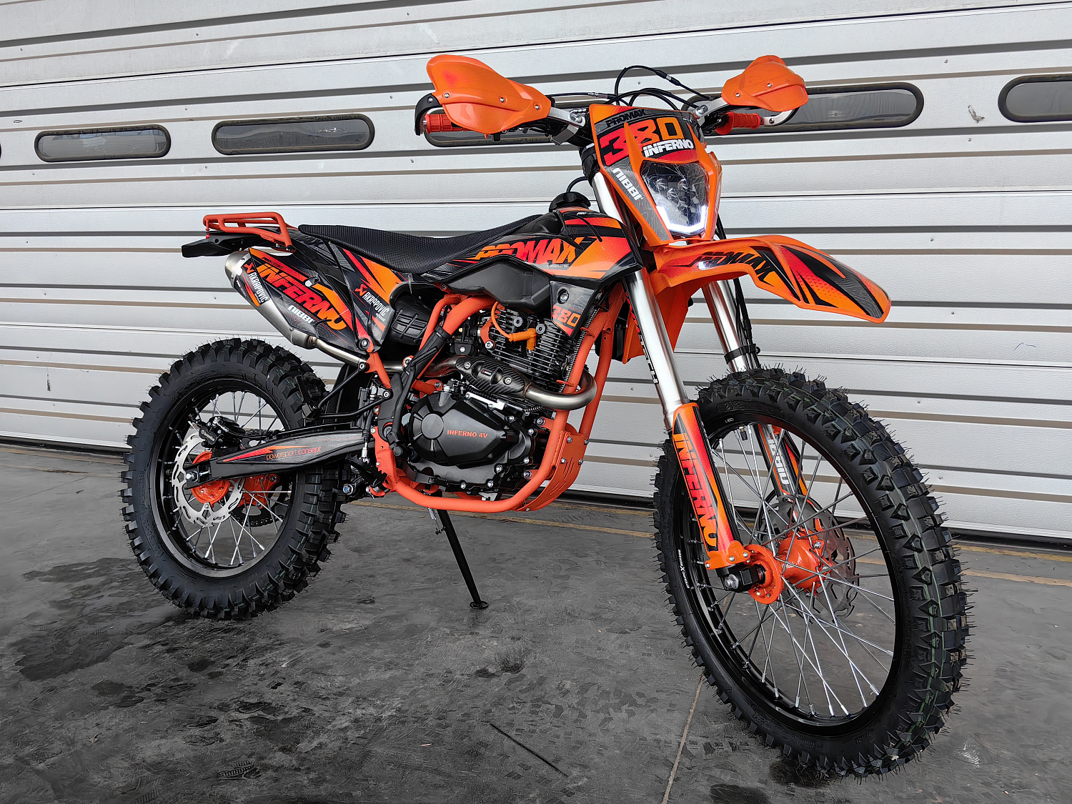 Кроссовый мотоцикл PROMAX INFERNO 380 (4 valves, 6 gears) в Москве Кроссовый мотоцикл PROMAX INFERNO 380 (4 valves, 6 gears) в Москве