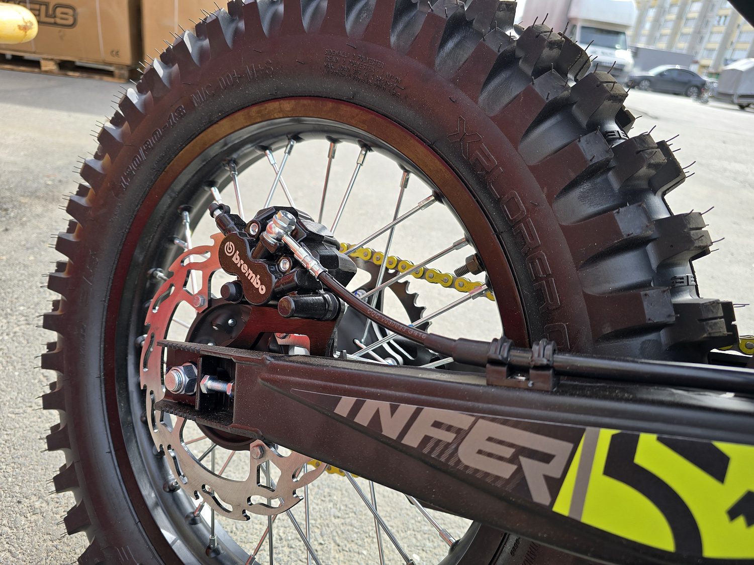 Кроссовый мотоцикл PROMAX INFERNO 380 (4 valves, 5 gears) в Москве Кроссовый мотоцикл PROMAX INFERNO 380 (4 valves, 5 gears) в Москве