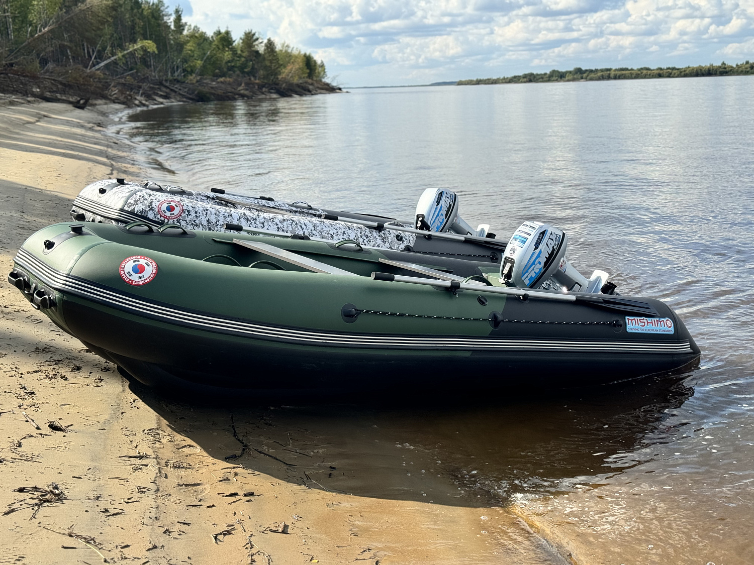 Лодка MISHIMO BIG FLOOR 440 в Москве