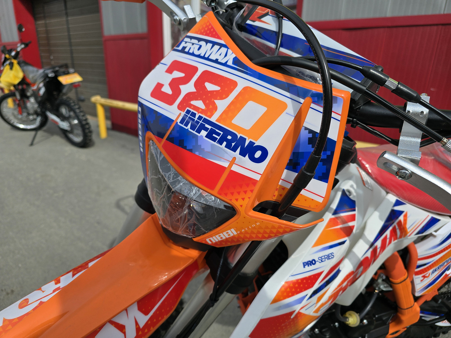 Кроссовый мотоцикл PROMAX INFERNO 380 (4 valves, 5 gears) в Москве Кроссовый мотоцикл PROMAX INFERNO 380 (4 valves, 5 gears) в Москве