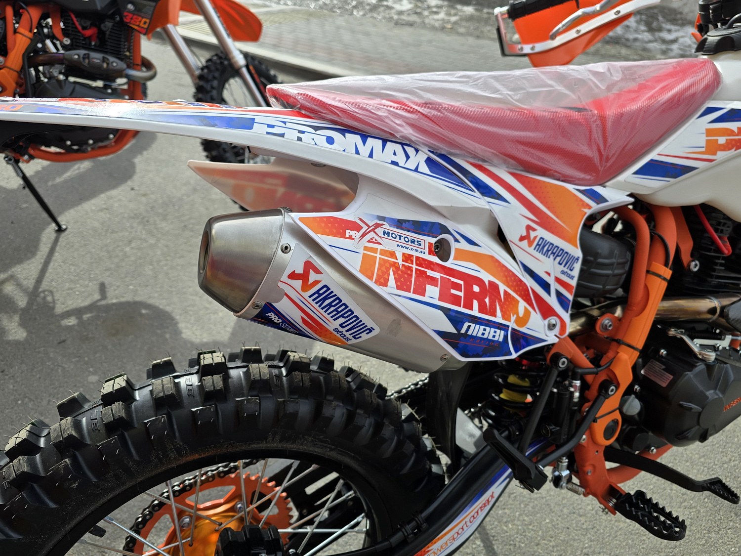 Кроссовый мотоцикл PROMAX INFERNO 380 (4 valves, 5 gears) в Москве Кроссовый мотоцикл PROMAX INFERNO 380 (4 valves, 5 gears) в Москве