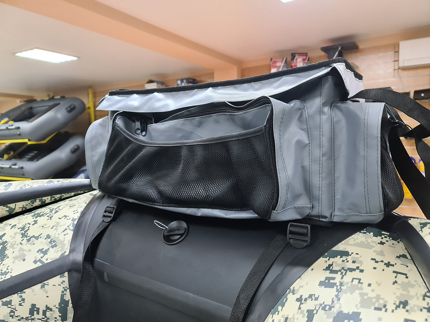 СУМКА ЛЮКС НА БАЛЛОН ДЛЯ ЛОДОК ПВХ 50Х25Х25 СМ в Москве